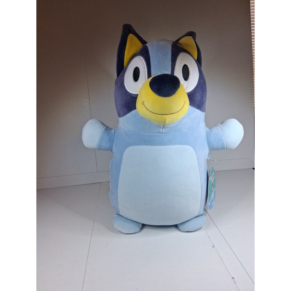 Bluey Hug Mees Squishmallows Plush 14” Kellytoy Soft Stuffed Toy NWT Kids Gift